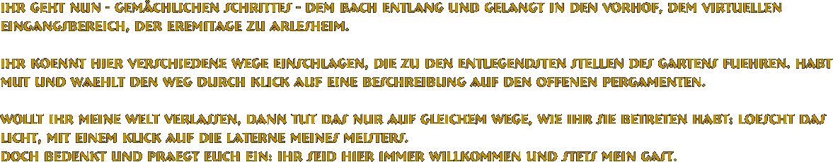 ihr geht nun